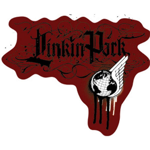 Linkin Park Winged Globe Sticker