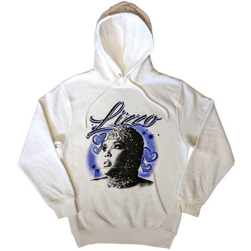 Lizzo Special Hearts Airbrush Unisex Pullover Hoodie