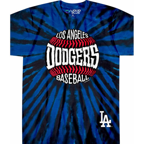 Los Angeles Dodgers Burst Tie-Dye T-Shirt