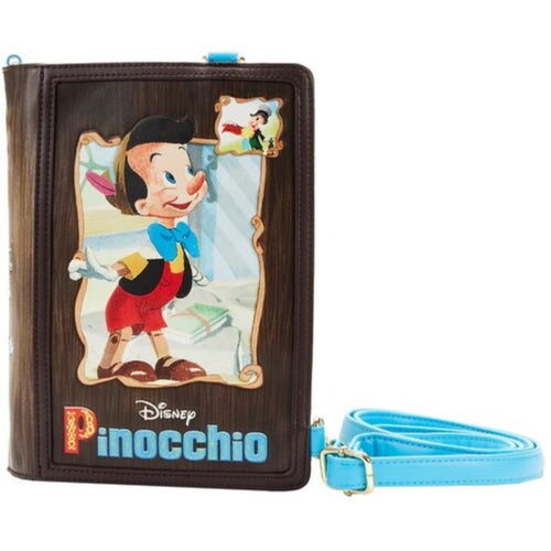 Loungefly Disney - Classic Books Pinocchio Convertible Cross Body Bag