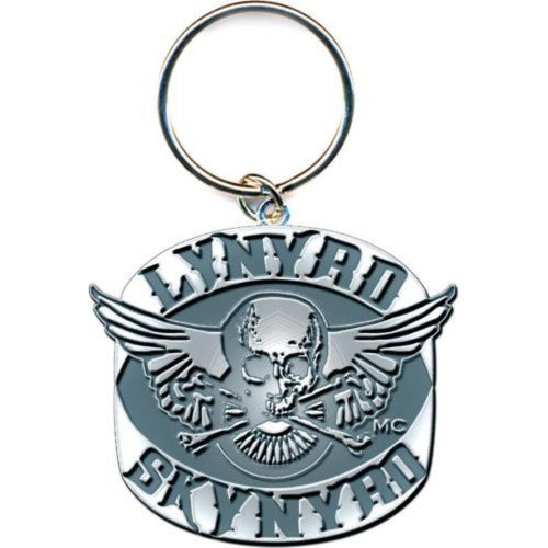 Lynyrd Skynyrd Biker Patch Logo Keychain