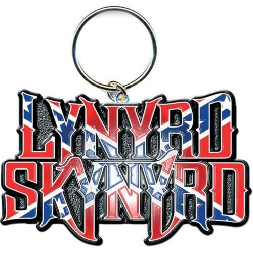 Lynyrd Skynyrd Flag Logo Keychain