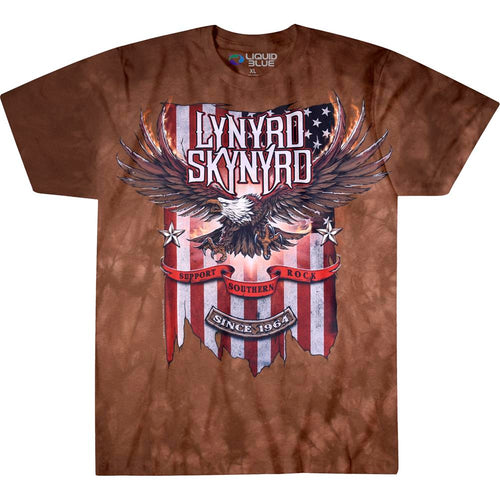 Lynyrd Skynyrd Support Southern Rock Standard Short-Sleeve T-Shirt