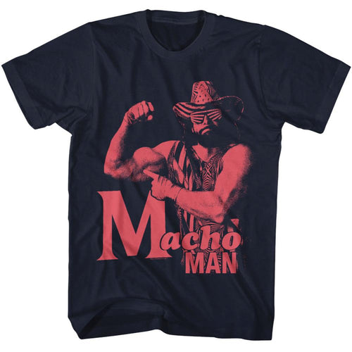 Macho Man 1C Adult Short-Sleeve T-Shirt
