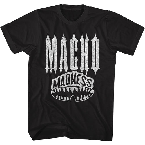 Macho Man Special Order Macho Teeth Adult Short-Sleeve T-Shirt