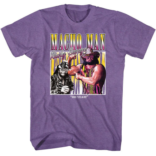Macho Man Box Adult Short-Sleeve T-Shirt