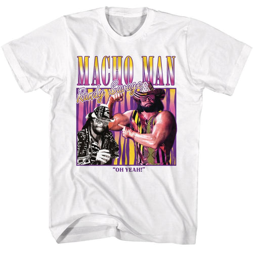 Macho Man Box Adult Short-Sleeve T-Shirt