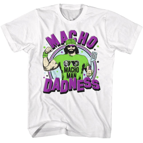 Macho Man Dadness Adult Short-Sleeve T-Shirt