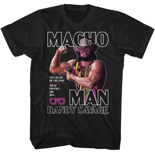 Macho Man Flex Adult Short-Sleeve T-Shirt