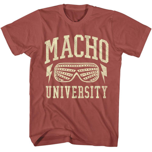 Macho Man University Adult Short-Sleeve T-Shirt