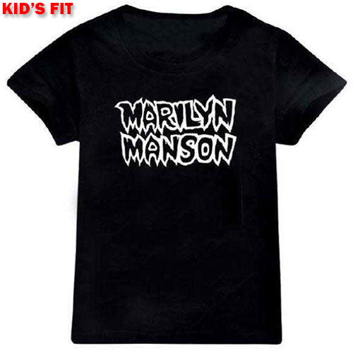 Marilyn Manson Classic Logo Kids T-Shirt