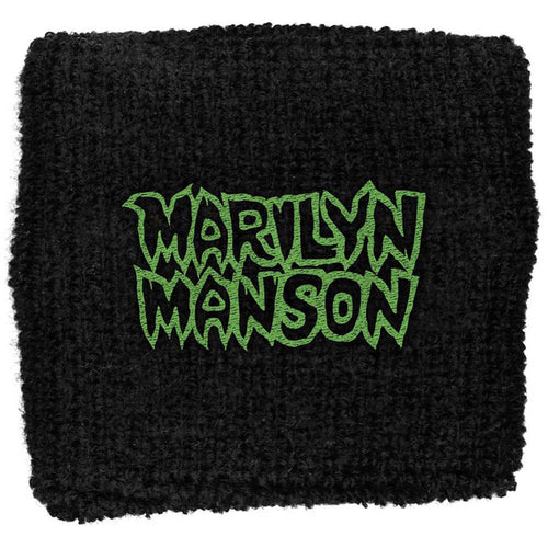 Marilyn Manson Logo Fabric Wristband