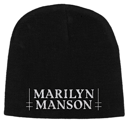 Marilyn Manson Logo Unisex Beanie Hat