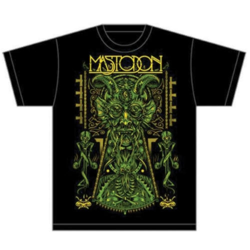 Mastodon Devil on Black Unisex T-Shirt
