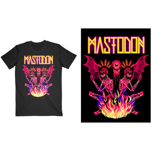 Mastodon Double Brimstone Neon Unisex T-Shirt