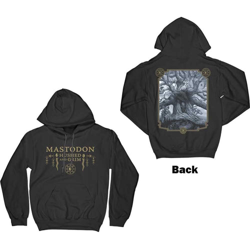 Mastodon Hushed & Grim Cover Unisex Pullover Hoodie