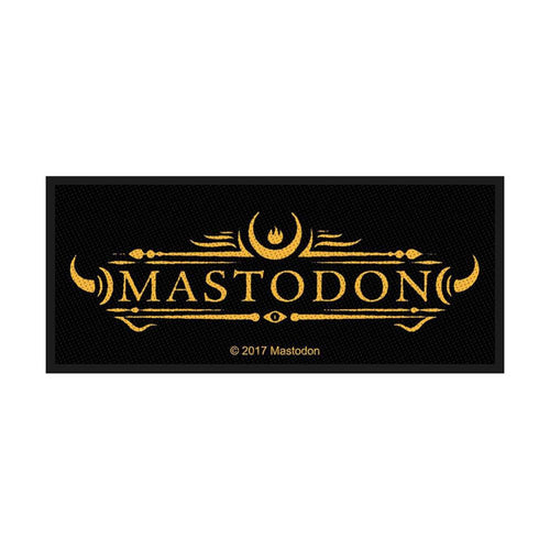 Mastodon Logo Standard Woven Patch