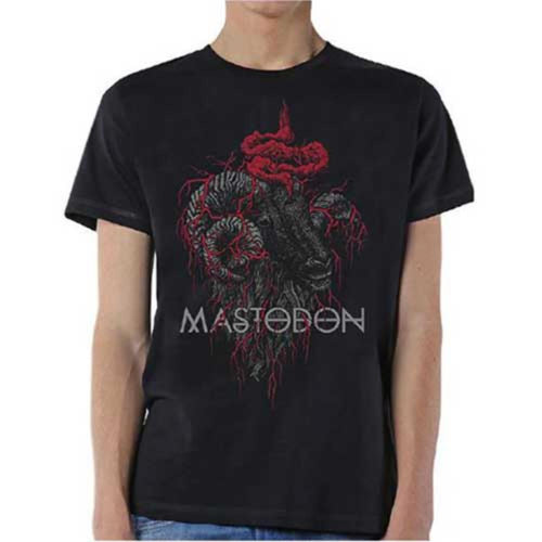 Mastodon Rams Head Colour Unisex T-Shirt