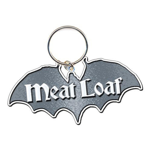 Meatloaf Bat Out Of Hell Metal Keychain