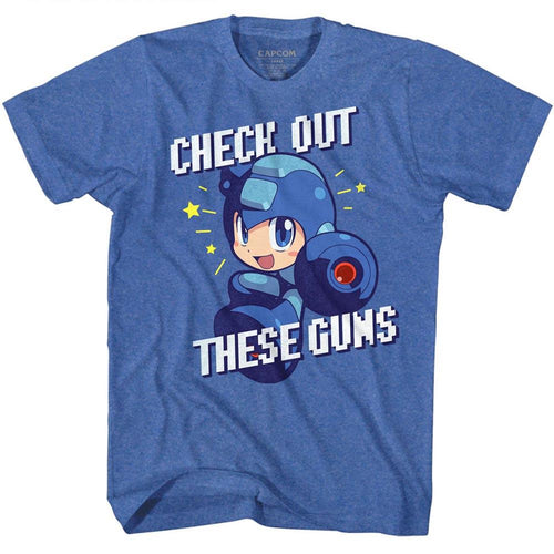 Mega Man Special Order Check It Out Adult S/S T-Shirt