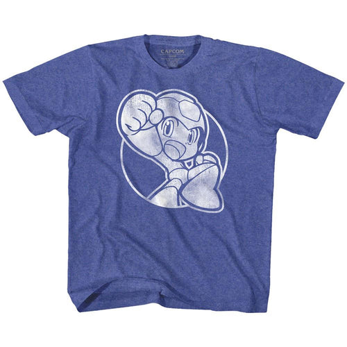 Mega Man Fist Pump Youth Short-Sleeve T-Shirt