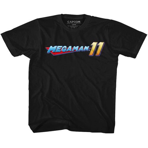 Mega Man Mega Logo Toddler Short-Sleeve T-Shirt