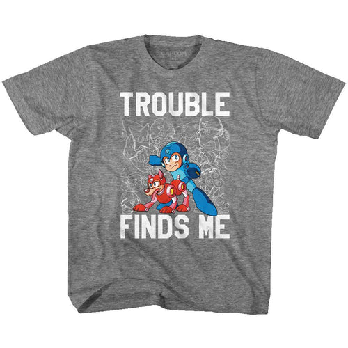 Mega Man Special Order Trouble Youth S/S T-Shirt