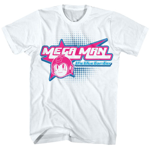 Mega Man Y2K Star Adult Short-Sleeve T-Shirt