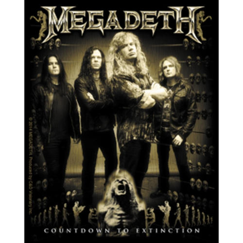 Megadeth Band Photo Sticker
