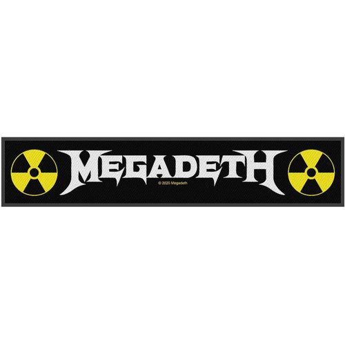 Megadeth Logo Super Strip Patch