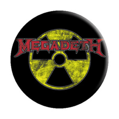Megadeth Radioactive Button