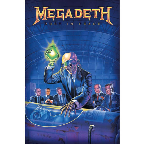 Megadeth Rust In Peace Textile Poster