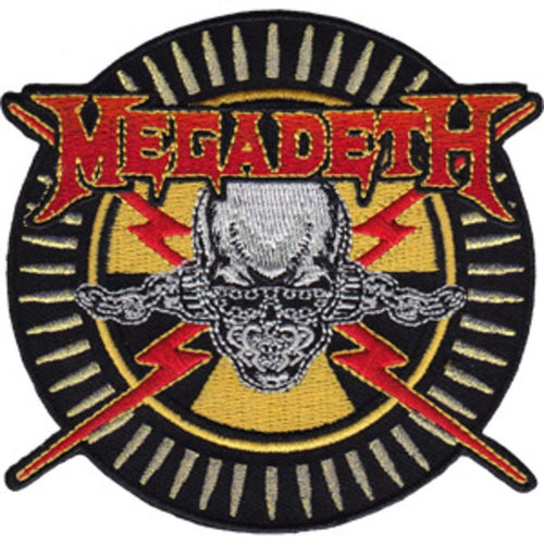 Megadeth Skull And Bullets Patch