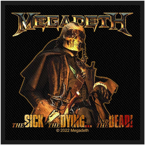 Megadeth The Sick, The Dying And The Dead Standard Woven Patch