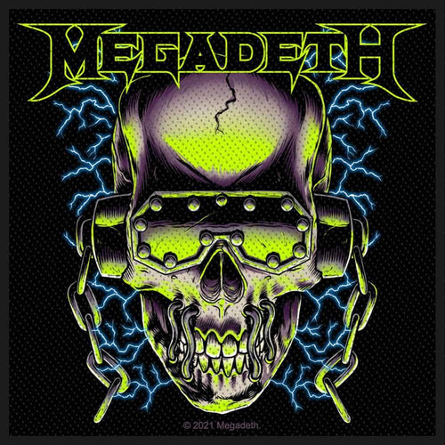 Megadeth Vic Rattlehead Standard Woven Patch