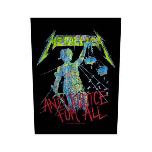 Metallica And Justice for All Back Patch