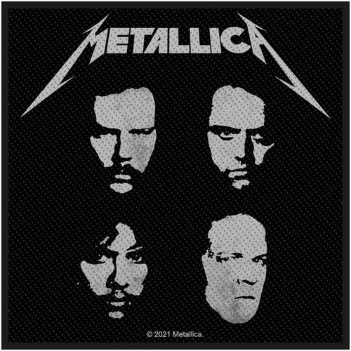 Metallica Black Album 2021 Standard Woven Patch