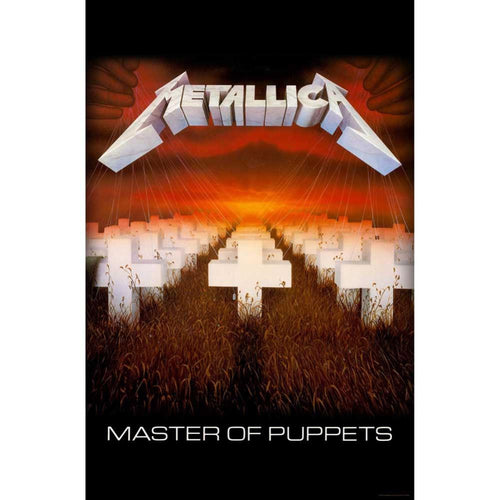 Metallica Master of Puppets Textile Poster