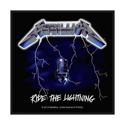 Metallica Ride the Lightning Standard Woven Patch