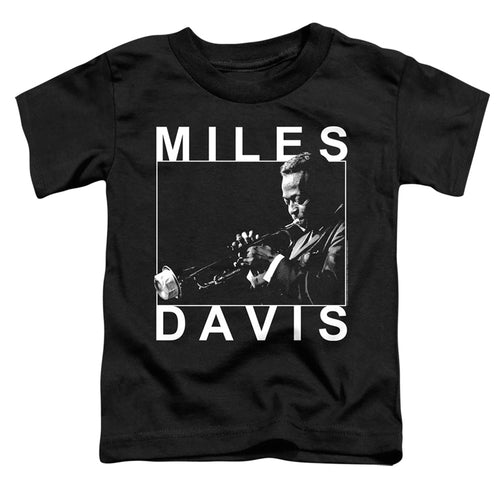 Miles Davis Monochrome Toddler 18/1 Cotton SS T