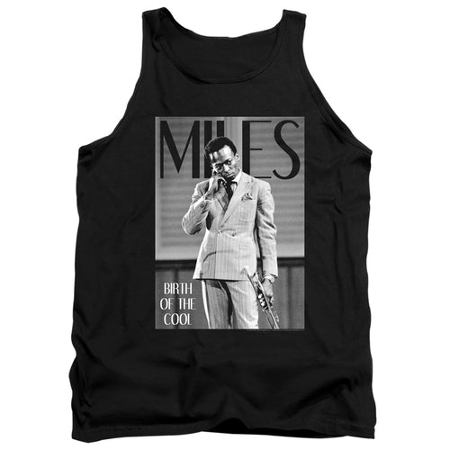 Miles Davis Simply Cool Men's 18/1 Cotton Tank Top