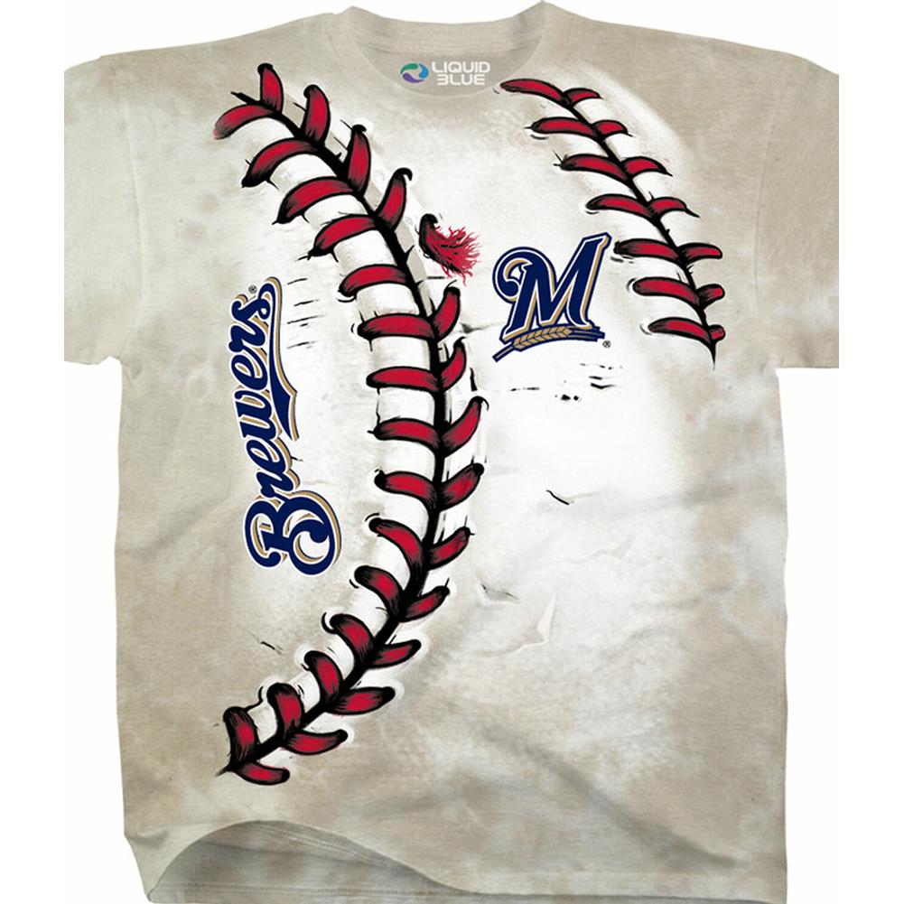 Milwaukee Brewers Youth Hardball Tie-Dye T-Shirt