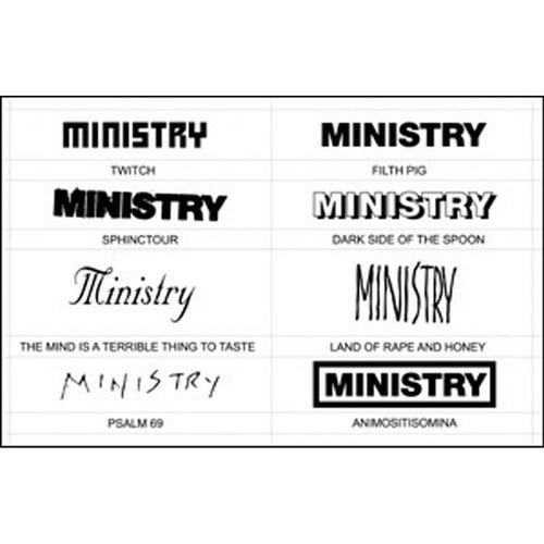Ministry Assorted Sticker