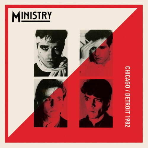 Ministry - Chicago/Detroit 1982 - Red Marble - Vinyl LP