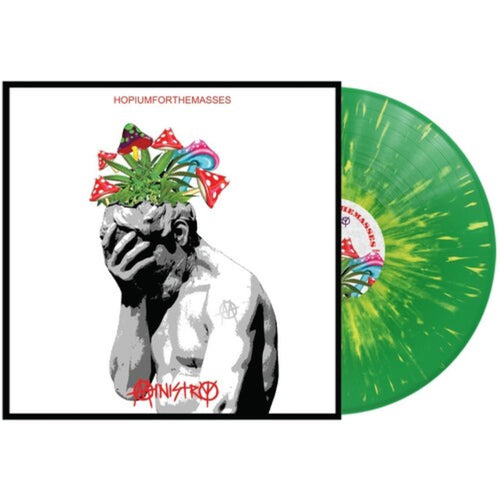 Ministry - Hopiumforthemasses - Green & Yellow Splatter - Vinyl LP