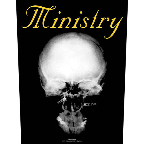 Ministry The Mind is a terrible thing Back Patch