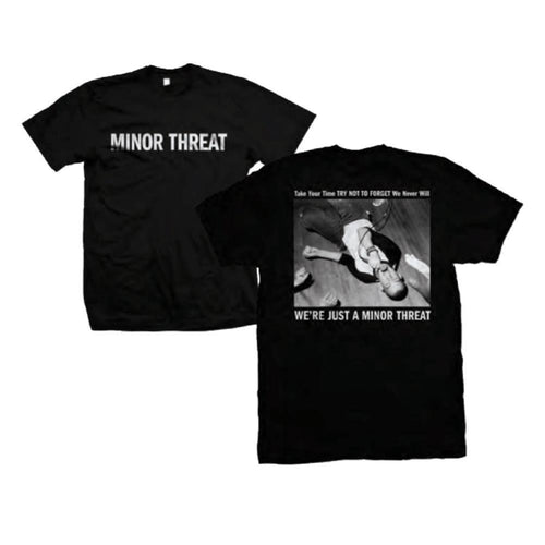 Minor Threat Just a Tee Men's Black T-Shirt