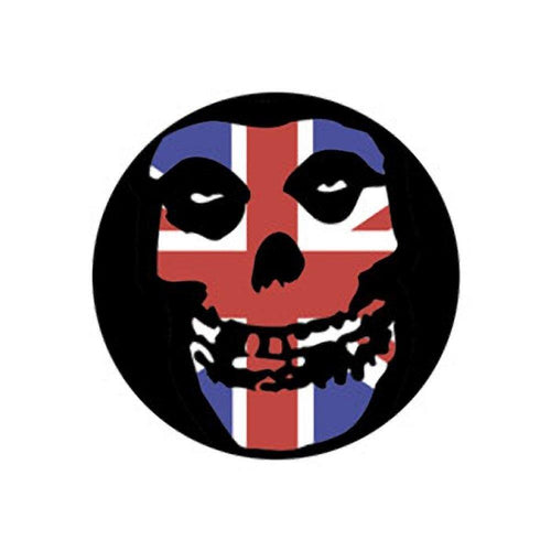 Misfits British Skull Button
