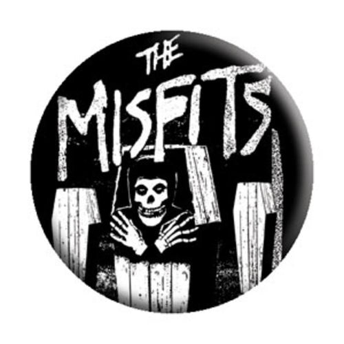 Misfits Coffin Button
