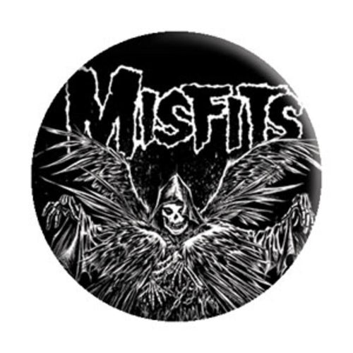 Misfits Descending Angel Button